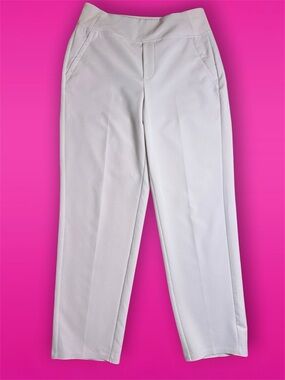 Athleta Light Pink Cropped Tailored Pants sz 6 Like New